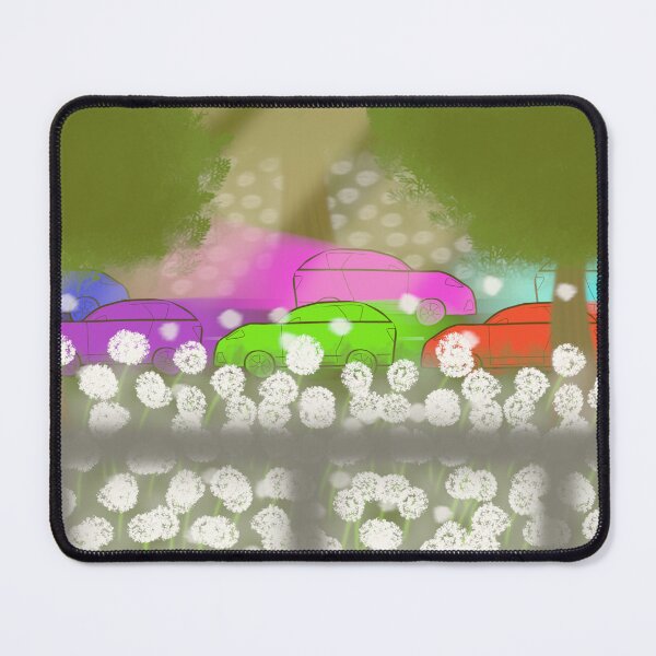 Item preview, Colourful Cars and White Flowers designed and sold by Lordett.