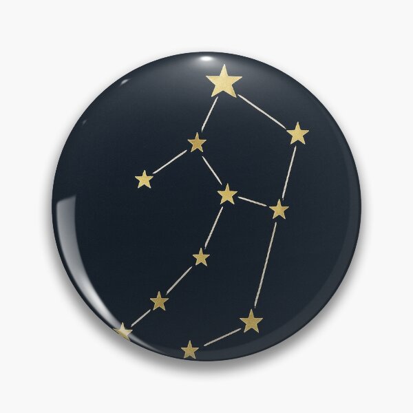 Item preview, Golden Alignment – Minimalist Constellation Art designed and sold by ReallyArts90.