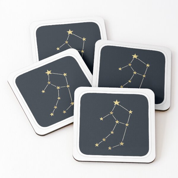 Item preview, Golden Alignment – Minimalist Constellation Art designed and sold by ReallyArts90.