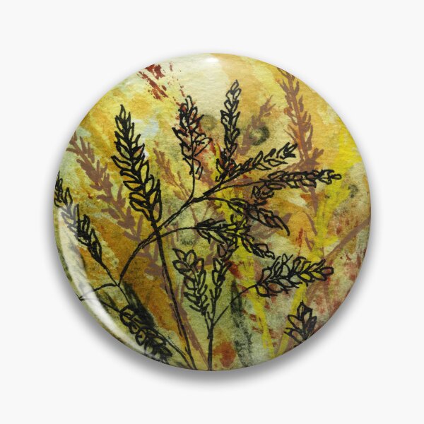 Item preview, Loose Botanical Art of Wild Grasses designed and sold by LymphomaLass.