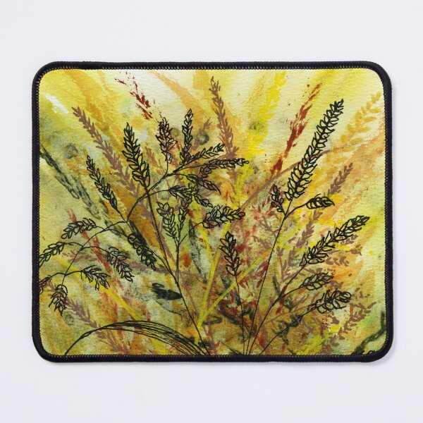 Item preview, Loose Botanical Art of Wild Grasses designed and sold by LymphomaLass.
