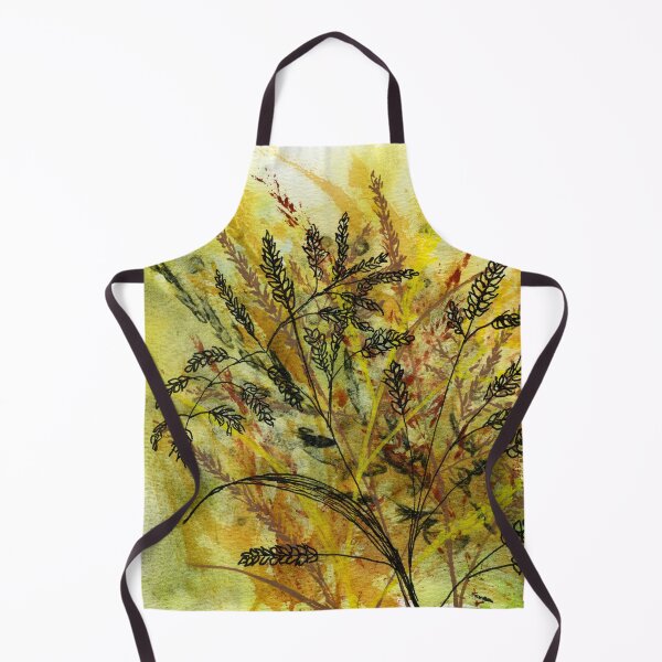 Item preview, Loose Botanical Art of Wild Grasses designed and sold by LymphomaLass.
