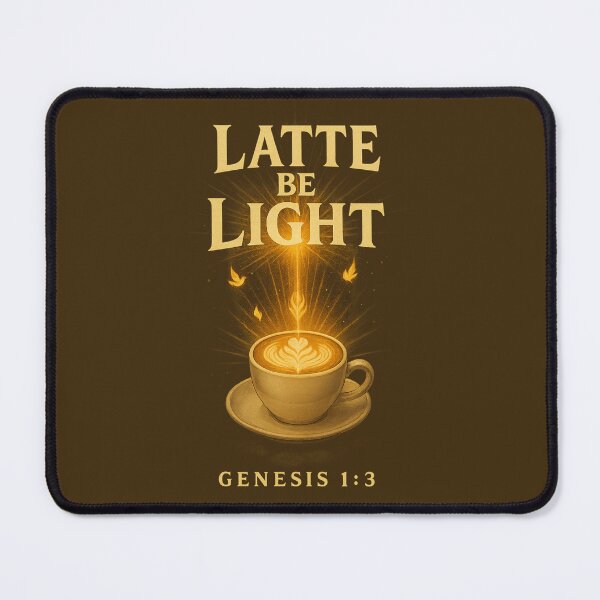 Item preview, Latte Be Light – Genesis 1:3 designed and sold by HouseofAbigail.