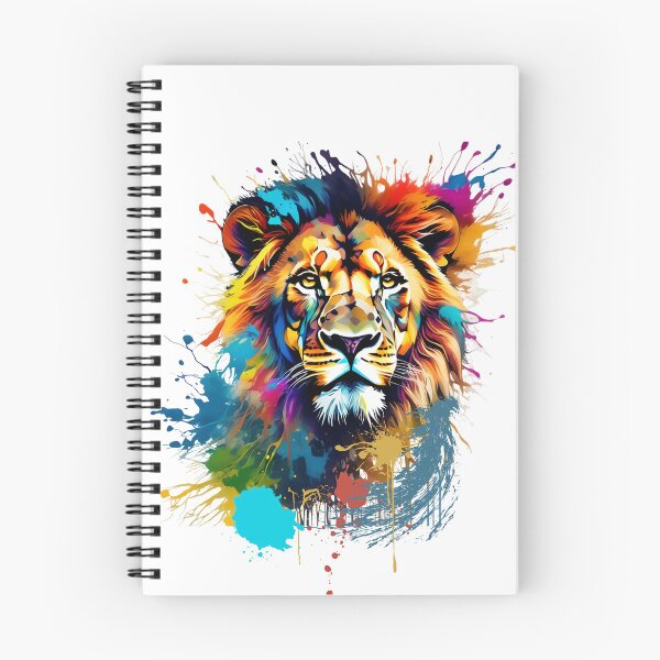 Item preview, Majestic Lion in Splatter designed and sold by RWCarpenter.