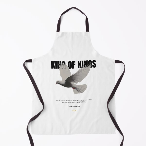 Item preview, Christian design "King of Kings" with dove & ichthus – Revelation 19:16 designed and sold by Talmid Way.
