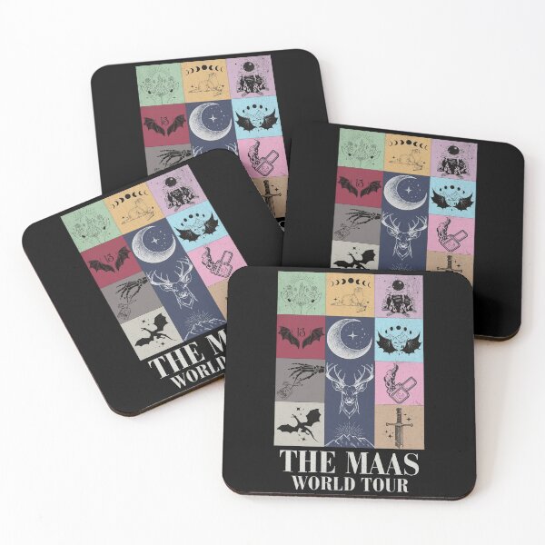 Item preview, The Maas World Tour Sarah J. Maas Fan Art designed and sold by MichaelBurnLove.