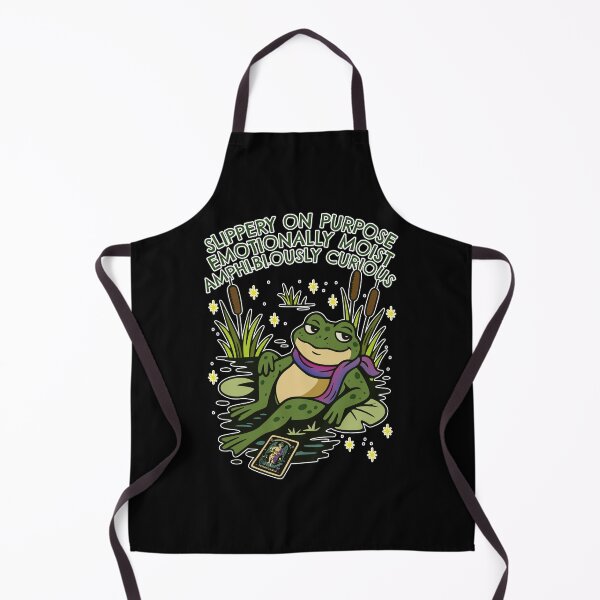 Item preview, Frog Familiar: Slippery, Moist & Amphi-bi-ous designed and sold by Happy Puppy Print On Demand.