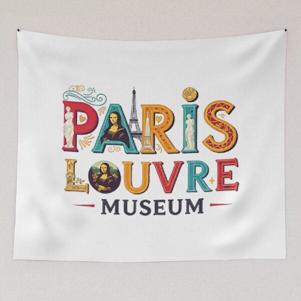 Item preview, Paris Louvre Museum designed and sold by likbatonboot.