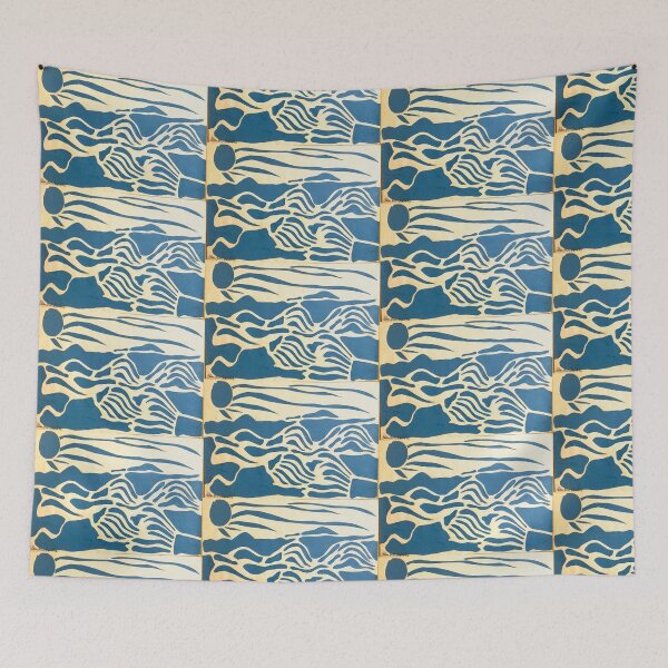 Item preview, Blue Airwaves designed and sold by emansgallery.