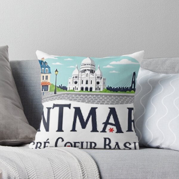Item preview, Montmartre & Sacré-Cœur Basilica designed and sold by likbatonboot.