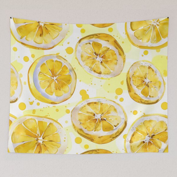 Item preview, Fresh Lemons Watercolor designed and sold by Letteraddicted.