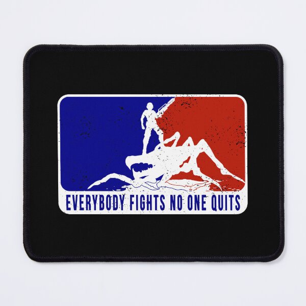 Item preview, Everybody Fights, No One Quits - distressed designed and sold by CCCDesign.