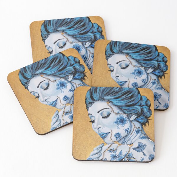 Item preview, Kintsugi Woman 6 designed and sold by Sandra Lett.
