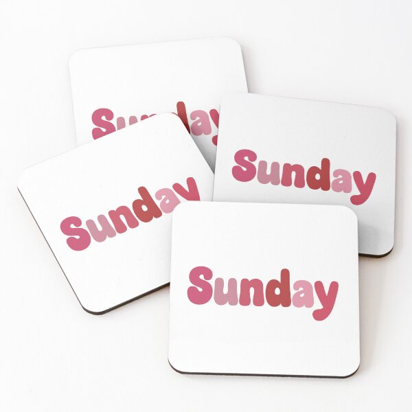 Item preview, Sunday Calendar Pink Bubble Font designed and sold by cherry-snail.