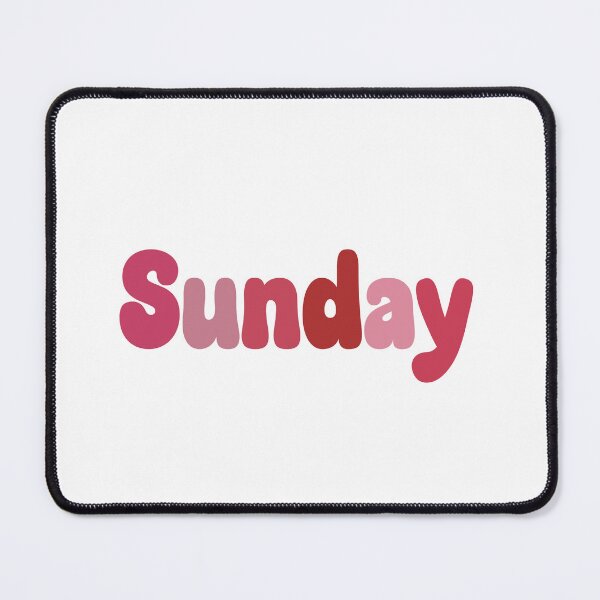 Item preview, Sunday Calendar Pink Bubble Font designed and sold by cherry-snail.