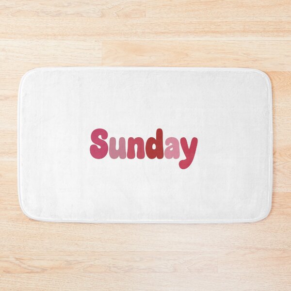 Item preview, Sunday Calendar Pink Bubble Font designed and sold by cherry-snail.