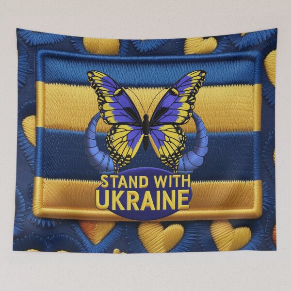 Item preview, Stand with Ukraine Butterfly Design |Support Ukraine Symbol designed and sold by ArtDesignTp.