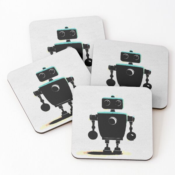 Item preview, The Robot - Sci-Fi Art designed and sold by AmbientArtCo.