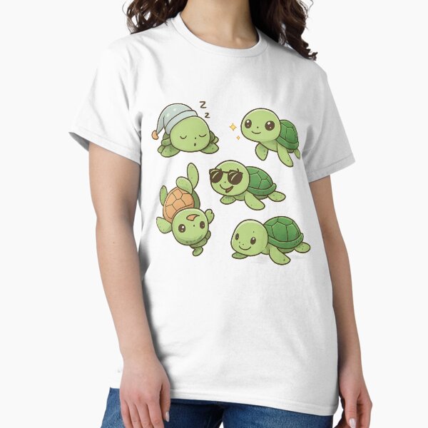 Item preview, Green Baby Sea Turtles Ocean Friends designed and sold by twyrtle.