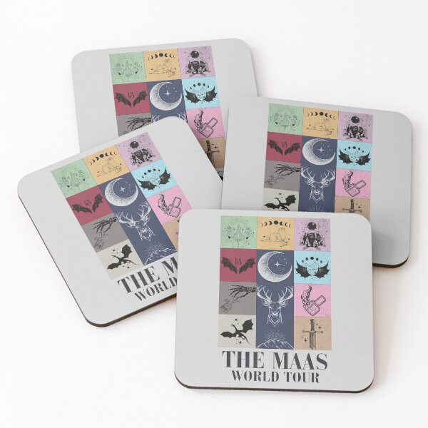 Item preview, The Maas World Tour Sarah J. Maas Fan Art designed and sold by MichaelBurnLove.