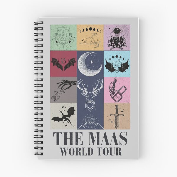 Item preview, The Maas World Tour Sarah J. Maas Fan Art designed and sold by MichaelBurnLove.