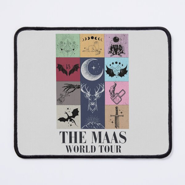 Item preview, The Maas World Tour Sarah J. Maas Fan Art designed and sold by MichaelBurnLove.