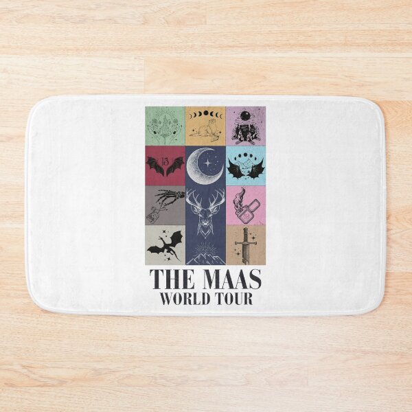 Item preview, The Maas World Tour Sarah J. Maas Fan Art designed and sold by MichaelBurnLove.