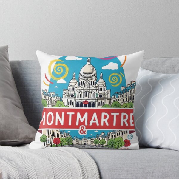 Item preview, Montmartre & Sacré-Cœur Basilica designed and sold by likbatonboot.