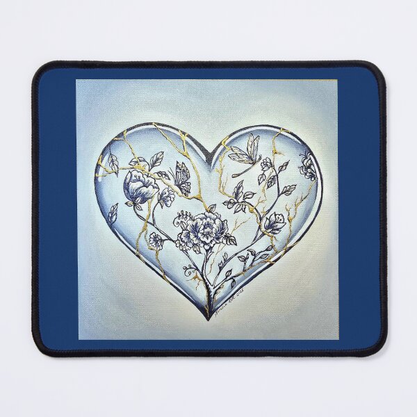 Item preview, Kintsugi Heart designed and sold by Sandra Lett.