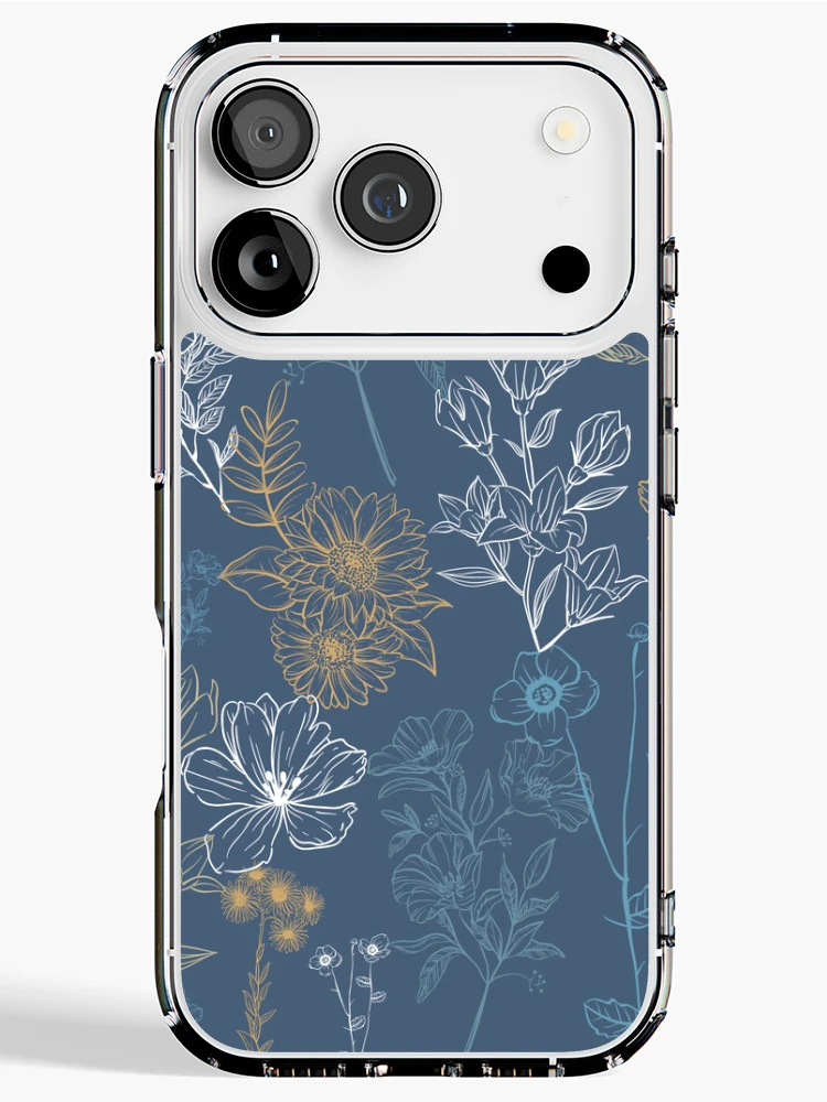 Thumbnail 1 of 5, iPhone Case, Floral Colored Pattern designed and sold by Rislam.