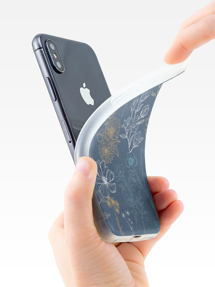 Thumbnail 4 of 5, iPhone Case, Floral Colored Pattern designed and sold by Rislam.