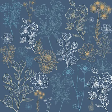 Artwork thumbnail, Floral Colored Pattern by Rislam