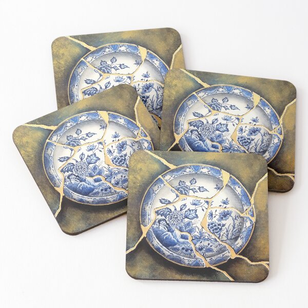 Item preview, Kintsugi Plate Art designed and sold by Sandra Lett.