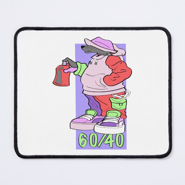 Item preview, 60/40 skateboards vintage graphic designed and sold by Paintbase.