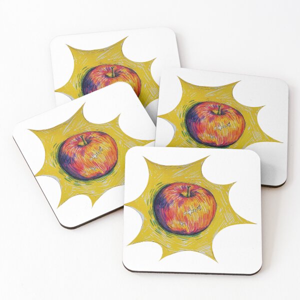 Item preview, Apple Acrylic Markers Illustration designed and sold by ej-entries.