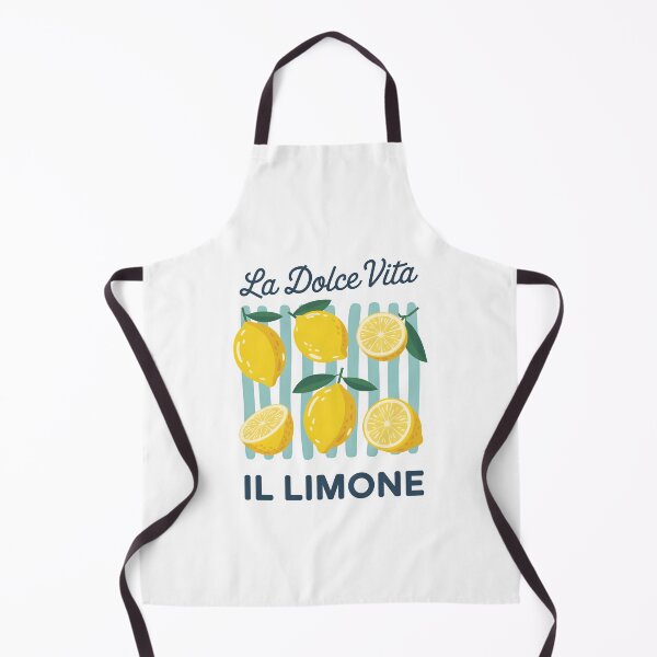 Item preview, La Dolce Vita – Il Limone Italian Lemon Illustration designed and sold by Snifferius.