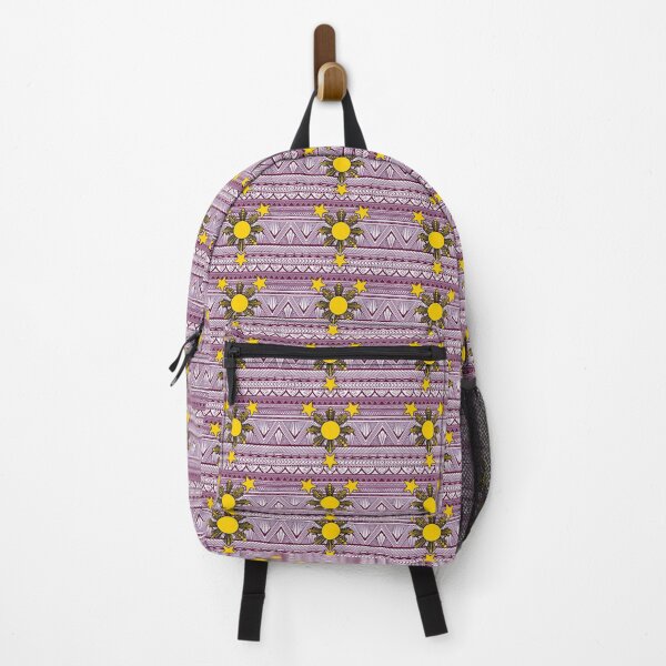 Item preview, Maroon Tribal Pattern with Filipino Sun and Stars designed and sold by Steeb757.