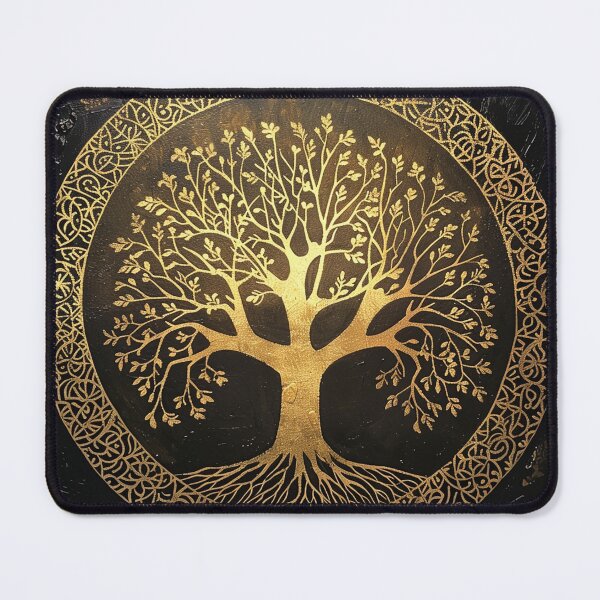 Item preview, Sacred Tree in Gold and Shadow designed and sold by ArteMinds.