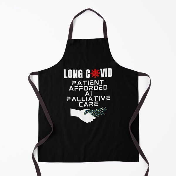 Item preview, LONG COVID - Patient Afforded Artificial Intelligence Palliative Care (white text) designed and sold by MPC-Mince-Pies.
