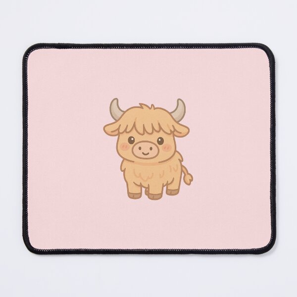 Item preview, Kawaii Highland Cow designed and sold by art-by-mel.