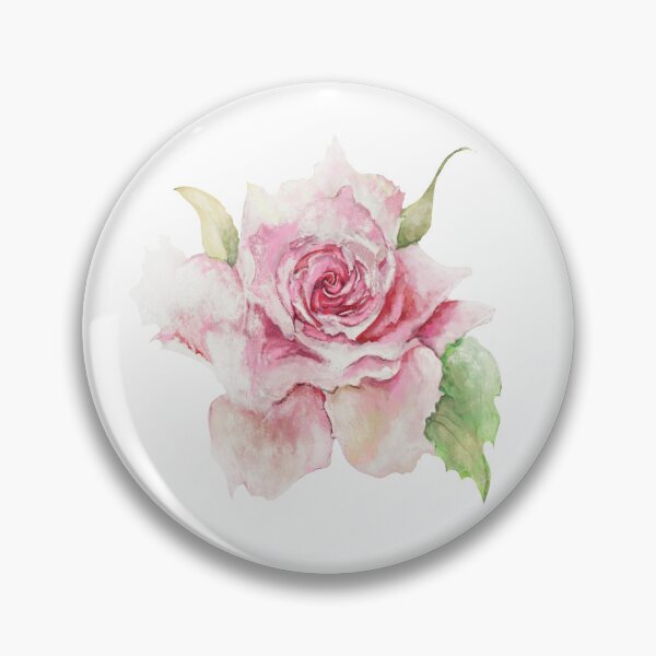 Item preview, Hand Drawn Watercolor Pink Flower designed and sold by Roya10.