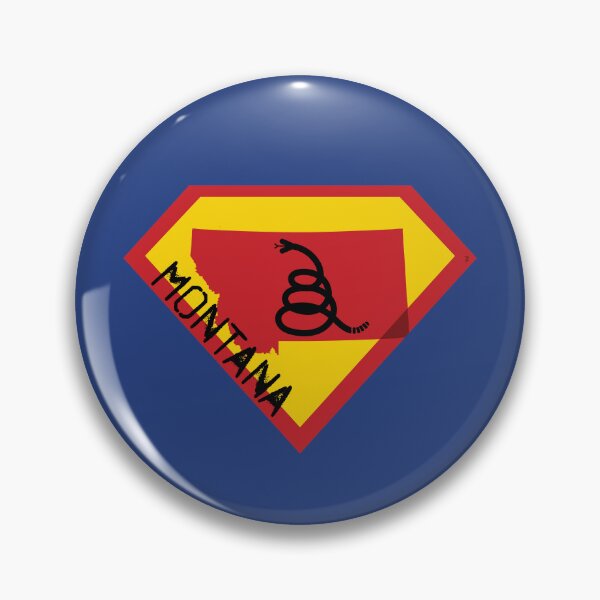 Item preview, MONTANAN SHIELD - Freedom Is The Superpower - Modern Gadsden Snake Flag - Dont Tread On Me SUPERHERO MONTANA spellout design designed and sold by pelagio.