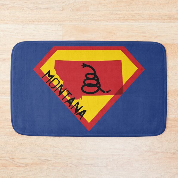 Item preview, MONTANAN SHIELD - Freedom Is The Superpower - Modern Gadsden Snake Flag - Dont Tread On Me SUPERHERO MONTANA spellout design designed and sold by pelagio.