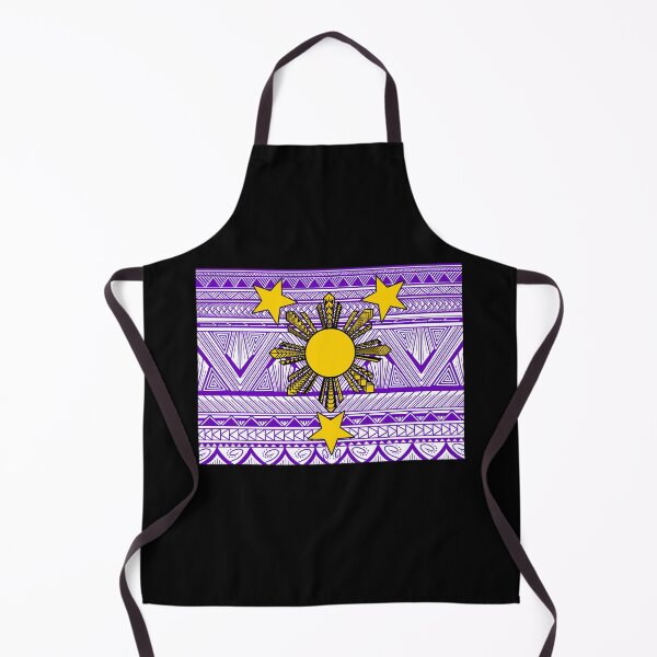 Item preview, Purple Tribal Pattern with Filipino Sun and Stars designed and sold by Steeb757.
