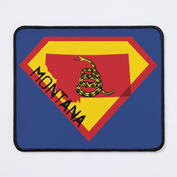 Item preview, MONTANAN SHIELD - Freedom Is The Superpower -  Gadsden Snake Flag - Dont Tread On Me SUPERHERO MONTANA spellout design designed and sold by pelagio.