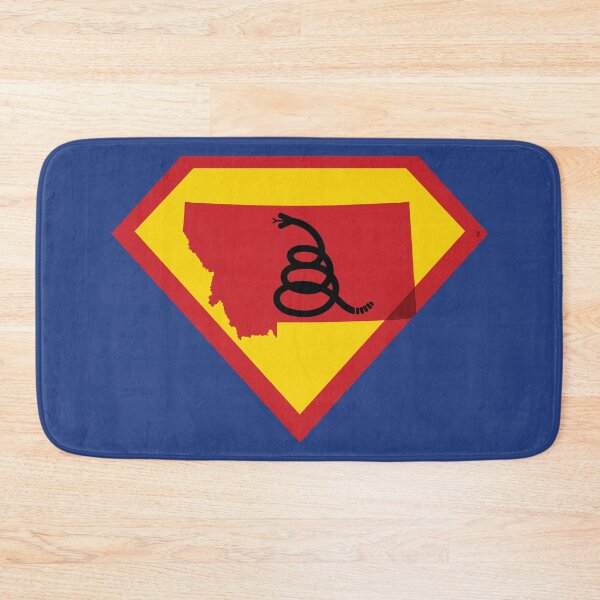 Item preview, MONTANAN Shield - Freedom Is The Superpower - Modern Gadsden Snake Flag - Dont Tread On Me SUPERHERO MONTANA  design designed and sold by pelagio.