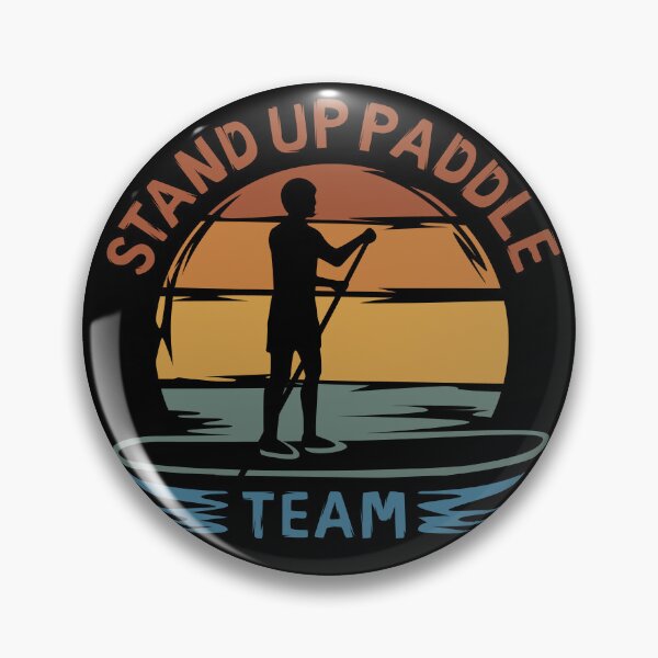 Item preview, Stand Up Paddle - vintage surfboard illustration designed and sold by AndreMi.