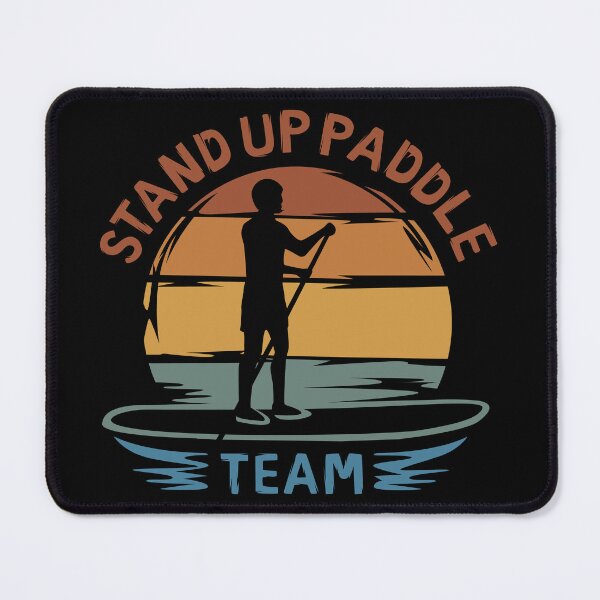 Item preview, Stand Up Paddle - vintage surfboard illustration designed and sold by AndreMi.