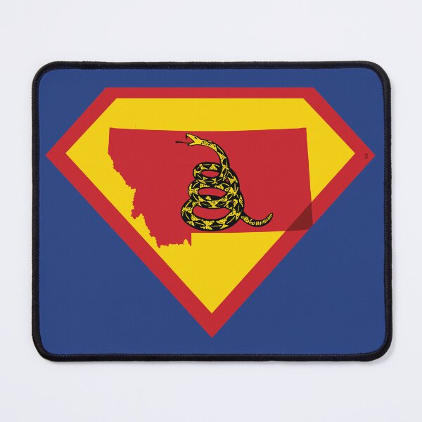 Item preview, MONTANAN SHIELD - Freedom Is The Superpower -  Gadsden Snake Flag - Dont Tread On Me SUPERHERO MONTANA  design designed and sold by pelagio.