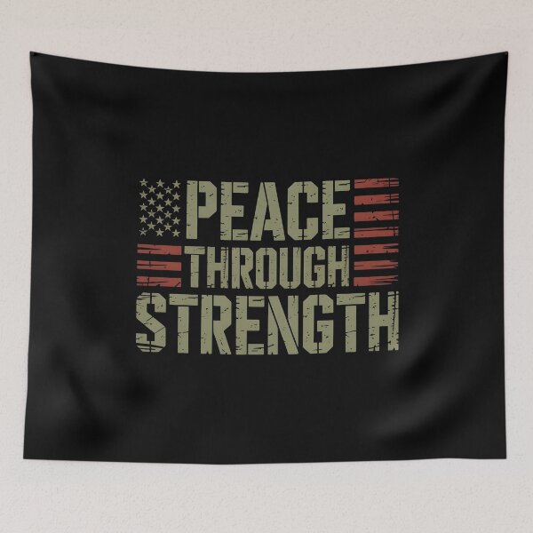 Item preview, Peace Through Strength designed and sold by Redgiant87x.
